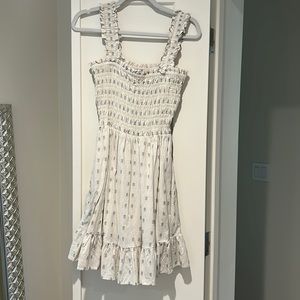 Mini dress with pockets